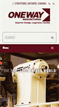 Mobile Screenshot of oneway.ca